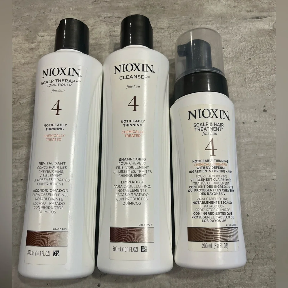 Nioxin scalp therapy fine thinning hair
Shampoo, conditioner, scalp treatment - Picture 1 of 2